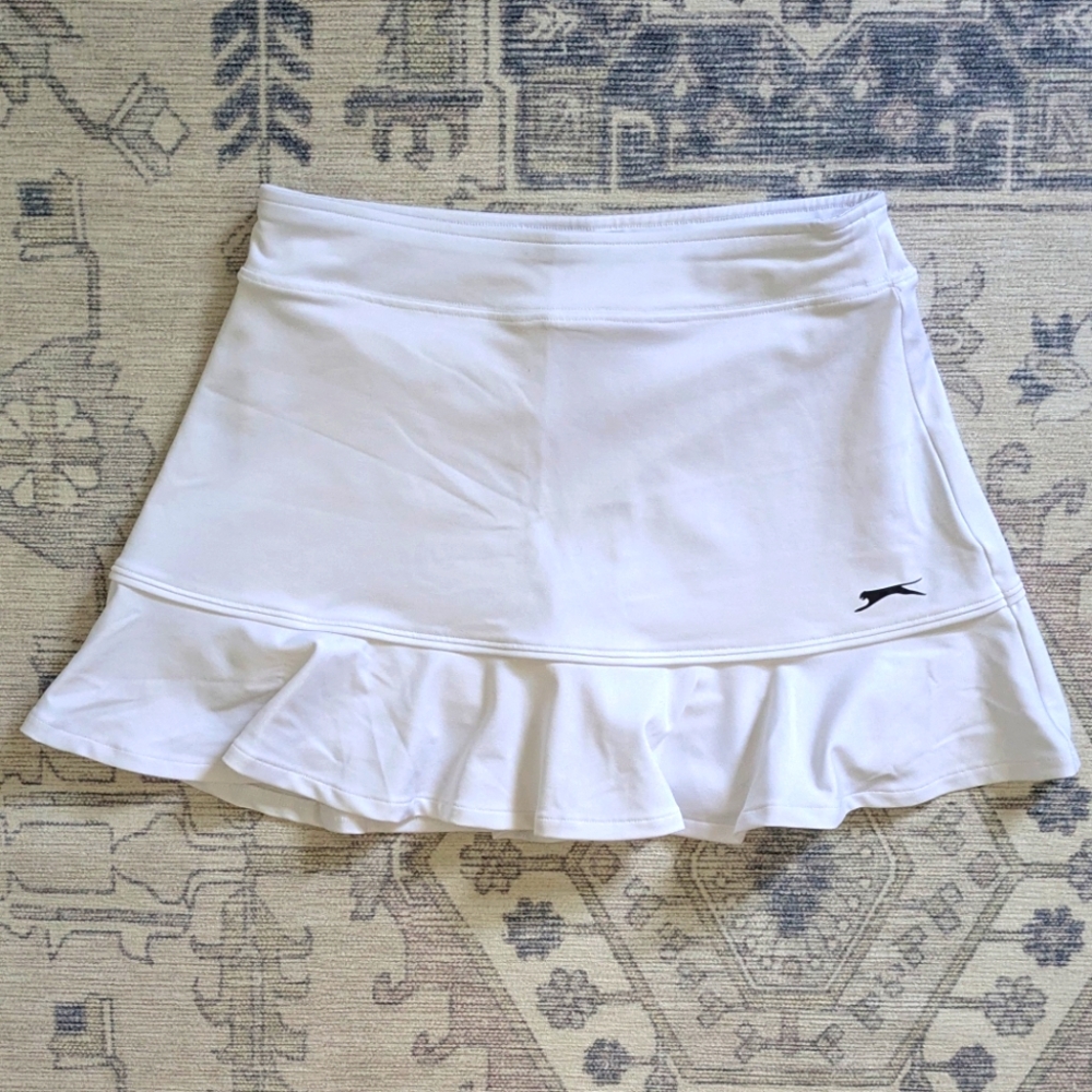 Slazenger Juniors White Golf Skort
